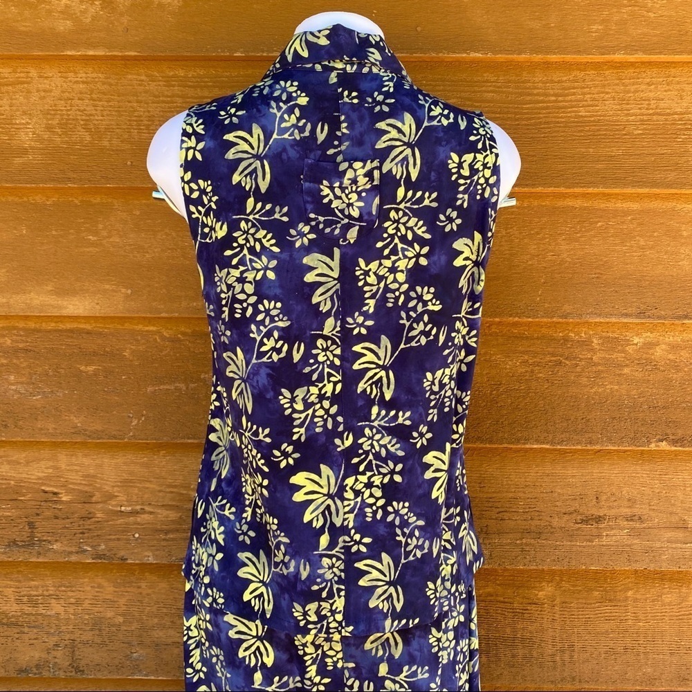 OJAI Vintage Floral Island Style Tank Skirt Set - Picture 10 of 13